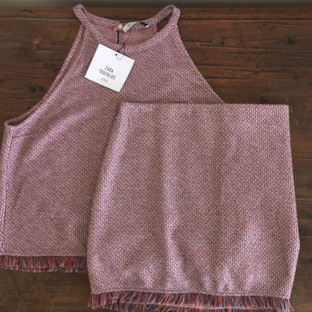 Zara matching Tank and Skirt. New with Tags.